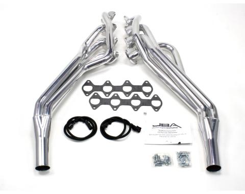 JBA Performance Exhaust 05-10 Mustang Long Tube 4.6L Silver Ctd 6675SJS