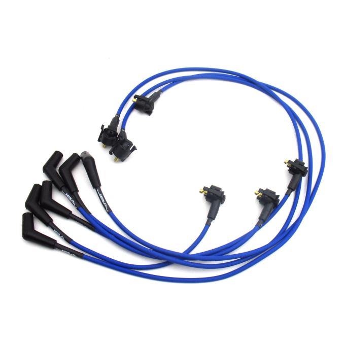 JBA Performance Exhaust 1999-00 Ford Mustang 3.8L V6 8mm JBA PowerCables&trade; Spark Plug Wire Set W06189