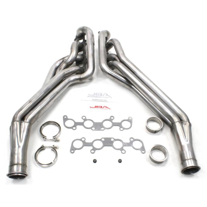JBA Performance Exhaust 11-14 Mustang Long Tube 5.0L Raw 409 6685S