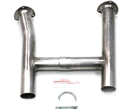 JBA Performance Exhaust 65-73 Mustang H-Pipe 409SS 6613SH