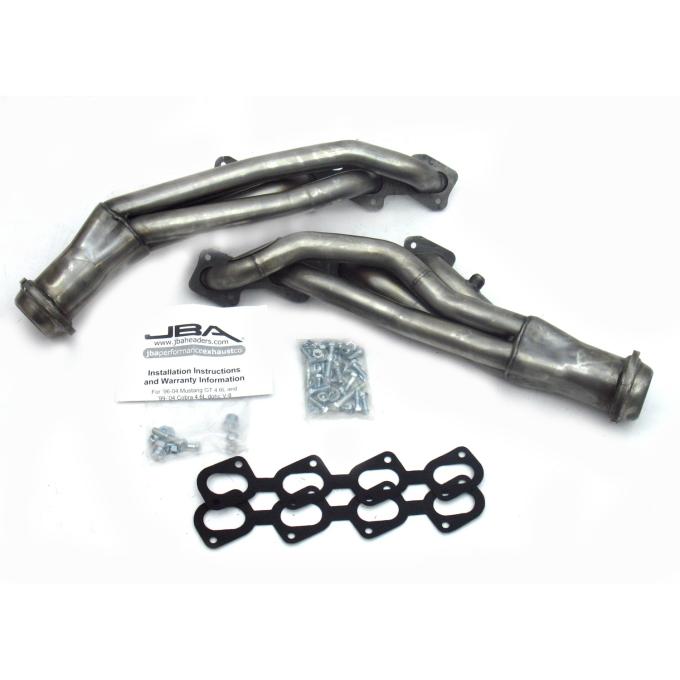 JBA Performance Exhaust 99-04 Mustang Long Tube 4.6L Raw 409 6635S