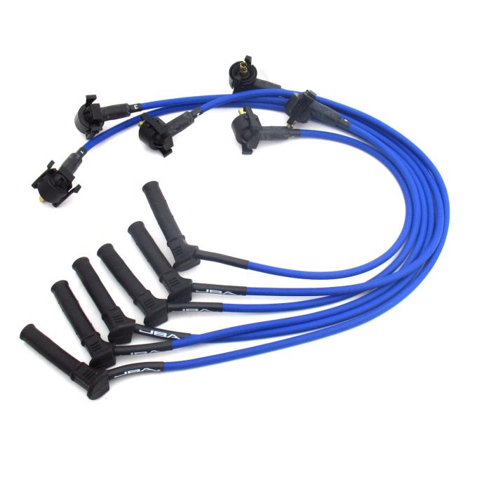 JBA Performance Exhaust 2005-10 Ford Mustang/Ranger 4.0L SOHC V6 8mm JBA PowerCables&trade; Spark Plug Wire Set, Blue W06759