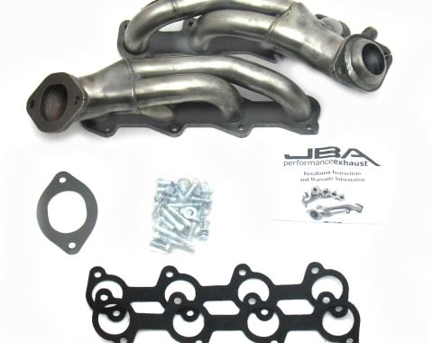 JBA Performance Exhaust 05-10 Mustang Cat4Ward&reg; 4.6L Raw 409 1617S