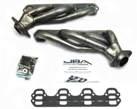 JBA Performance Exhaust 94-95 Mustang Cat4Ward&reg; 5.0L Raw 409 1624S-4