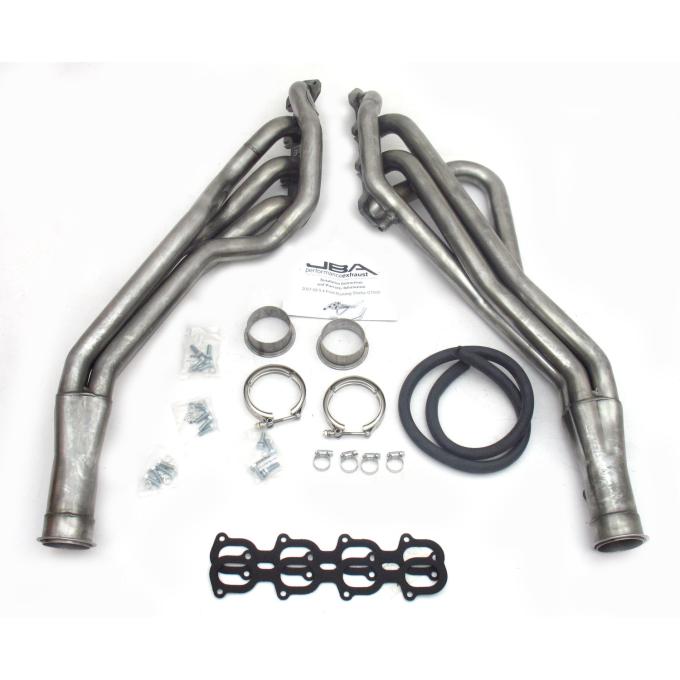 JBA Performance Exhaust 07-14 GT500 Long Tube 5.4/5.8L Raw 409 6695S