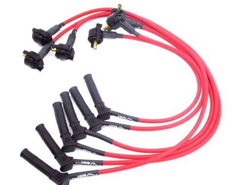 JBA Performance Exhaust 2005-10 Ford Mustang/Ranger 4.0L SOHC V6 8mm JBA PowerCables&trade; Spark Plug Wire Set, Red W0675