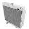 Champion Cooling 2 Row with 1" Tubes All Aluminum Radiator Made With Aircraft Grade Aluminum AE339