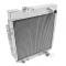 Champion Cooling 2 Row with 1" Tubes All Aluminum Radiator Made With Aircraft Grade Aluminum AE259