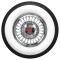 Firestone Balloon 4.25 Inch Double Whitewall Tire 700-18 72585