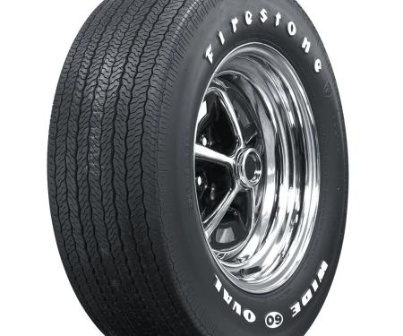 Firestone Wide Oval Raised White Letter Tire F60-15 62480