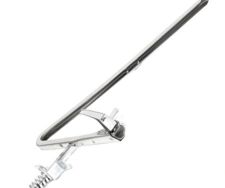 ACP Vent Window Glass Frame With Chrome Handle Passenger Side FM-BVW03BR