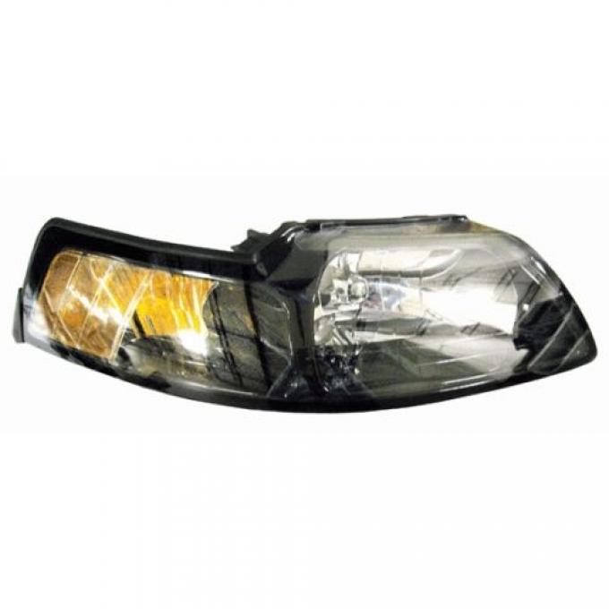 Mustang Headlight Assembly, Right, 2001-2004