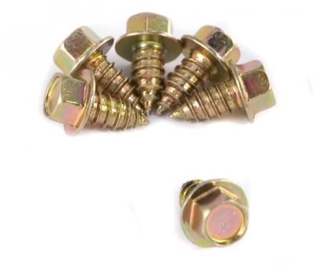 Redline Restomotive® 1979-1993 Ford Mustang Fuel & Brake Line Clip Screws