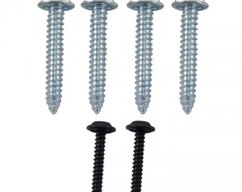 Pony Enterprises 1981-1996 Mustang Armrest to Door Hardware Screws Kit 6pc 1203