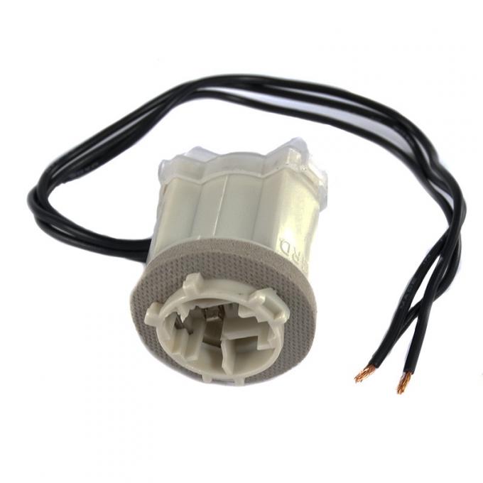 Redline Restomotive® 1990-1993 Ford Mustang Front Parking / Turn Signal Socket Pigtail Connector