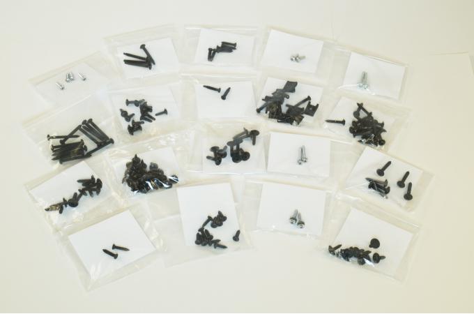 Pony Enterprises 1987-1993 Mustang LX GT Hatchback Interior Hardware Screws Kit 150pc. 862