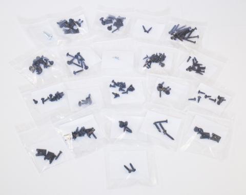 Pony Enterprises 1983-1986 Mustang LX GT Convertible Interior Hardware Screw Kit 146pc 863