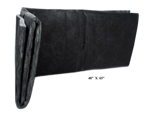 Metro Moulded Parts Hood Insulation. Made of High-Quality Black Fiberglass HI 3