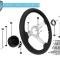 Auto Pro USA VSW OE Steering Wheel Horn Cap STE1036-19S