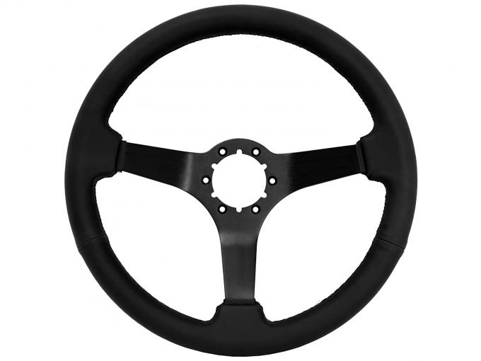 Auto Pro USA VSW Steering Wheel S6 Sport Leather ST3160BLK