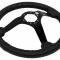 Auto Pro USA VSW Steering Wheel S6 Sport Leather ST3160BLK