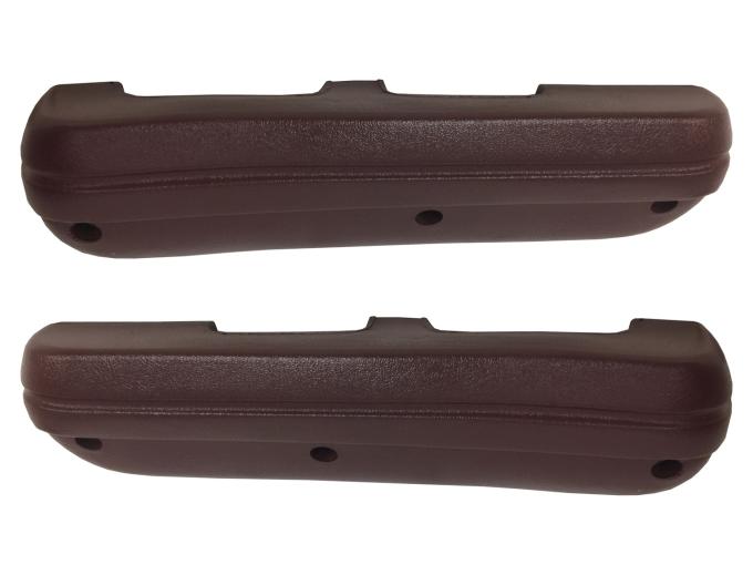 Auto Pro USA 1969 Ford Mustang Arm Rest, Left/Driver Side, Red AR6970RED69-LH