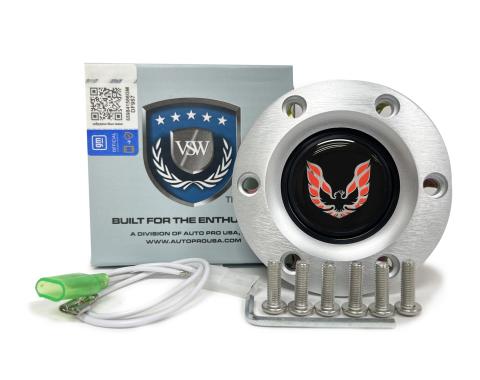 Auto Pro USA VSW 6-Bolt Steering Wheel Horn Button STE1021BRU