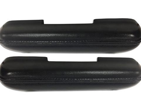 Auto Pro USA 1967 Ford Mustang Arm Rest, Right/Passenger Side and Left/Driver Side, Black AR67BLK