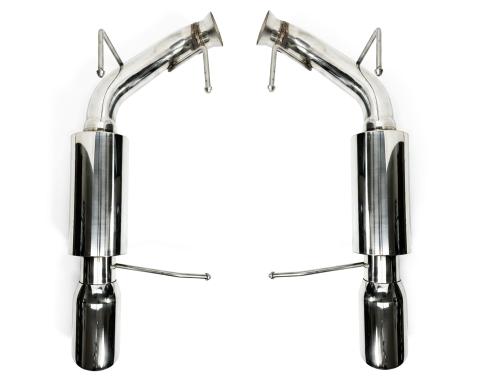 Auto Pro USA 2011-2014 Ford Mustang NXT Step Performance Exhaust System, Axle Back, 4 in. Dual Walled Polished Stainless Tips EX3036