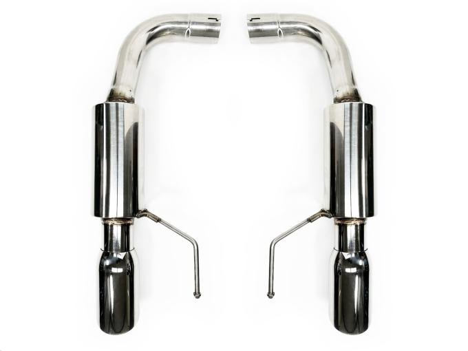 Auto Pro USA 2015-2017 Ford Mustang NXT Step Performance Exhaust System, 4 in. Dual Walled Polished Stainless Tips, 50 State Legal / California Emissions Compliant EX3043