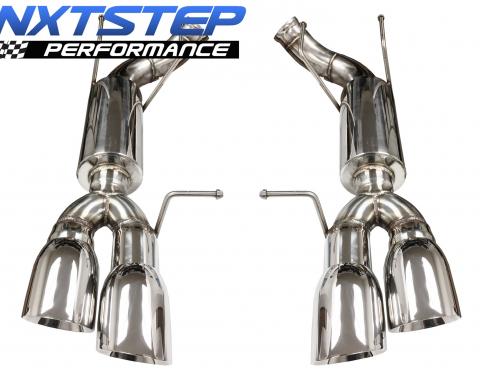 Auto Pro USA 2013-2014 Ford Mustang NXT Step Performance Exhaust System, Axle Back, 50 State Legal / California Emissions Compliant EX3050