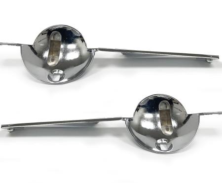 Auto Pro USA 1967 Ford Mustang Grille Bar, Sold As Pair, For Models w/Fog Lights GB1005