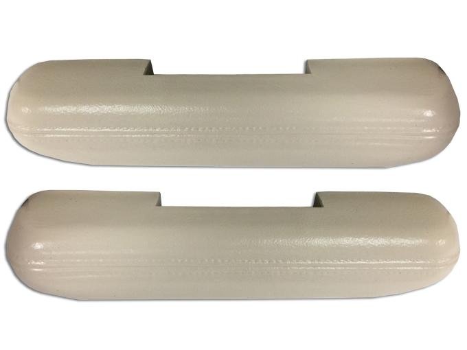 Auto Pro USA 1967 Ford Mustang Arm Rest, Right/Passenger Side and Left/Driver Side, Parchment AR67PAR