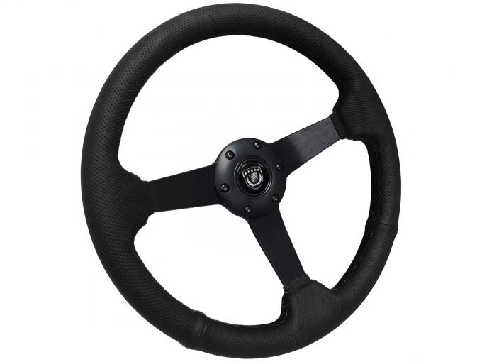 Auto Pro USA Steering Wheel ST3602BLK-BLK