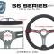 Auto Pro USA VSW Steering Wheel S6 Sport Suede ST3583BLK