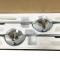 Auto Pro USA 1967 Ford Mustang Grille Bar, Sold As Pair, For Models w/Fog Lights GB1005