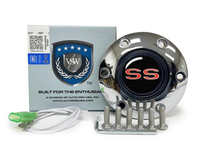 Auto Pro USA VSW Steering Wheel S6 Horn Button STE1035CHR
