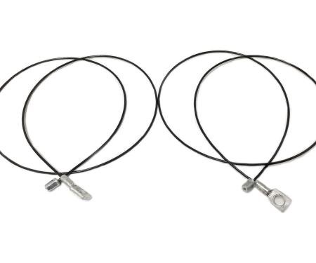 Auto Pro USA 1989-1990 Ford Mustang Convertible Top Cable, 35 1/2 in., Pair CCT1019