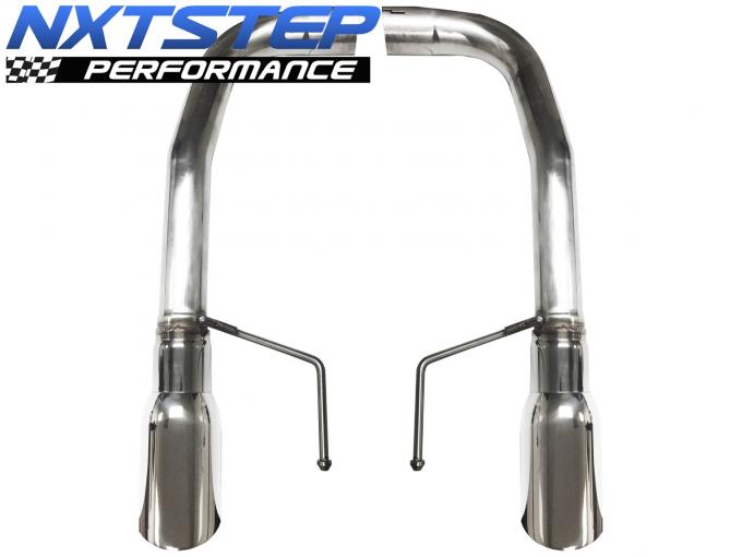 Auto Pro USA 2015-2017 Ford Mustang NXT Step Performance Exhaust System, Axle Back, Race Series EX3043R