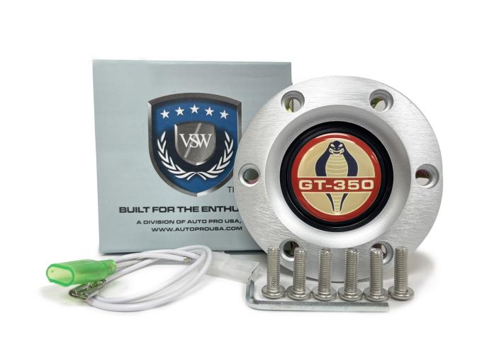 Auto Pro USA VSW 6-Bolt Steering Wheel Horn Button STE1003BRU