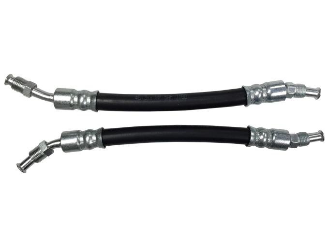 Auto Pro USA 1967-1970 Ford Mustang Power Steering Valve Hose, Pair, Individually Packed PSH1015