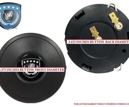 Auto Pro USA VSW 9-Bolt Horn Button STBUTTON1