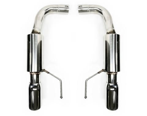 Auto Pro USA 2015-2017 Ford Mustang NXT Step Performance Exhaust System, 4 in. Dual Walled Polished Stainless Tips, 50 State Legal / California Emissions Compliant EX3043