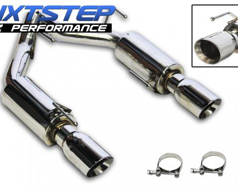 Auto Pro USA 2005-2010 Ford Mustang NXT Step Performance Exhaust System, Axle Back, 4 in. Dual Walled Polished Stainless Tips EX1029