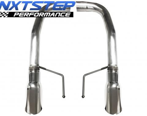 Auto Pro USA 2015-2017 Ford Mustang NXT Step Performance Exhaust System, Axle Back, Race Series EX3043R