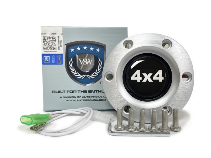Auto Pro USA VSW 6-Bolt Steering Wheel Horn Button STE1017BRU