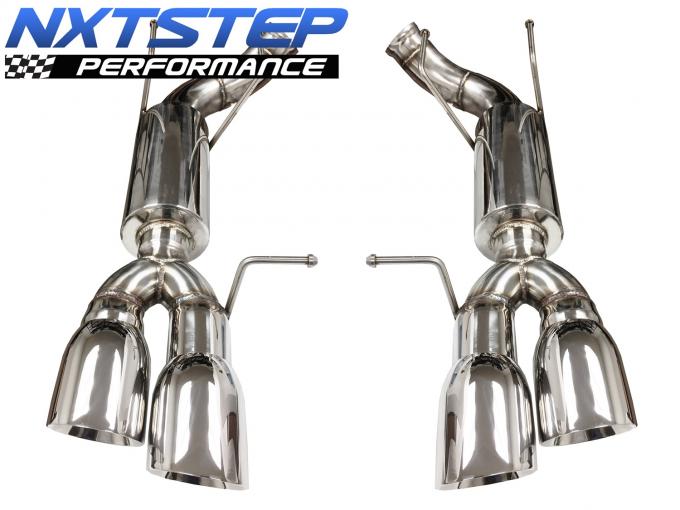 Auto Pro USA 2013-2014 Ford Mustang NXT Step Performance Exhaust System, Axle Back, 50 State Legal / California Emissions Compliant EX3050