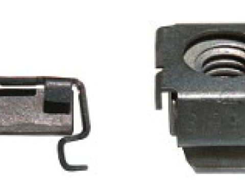 AMK 1969 Ford Mustang 6 piece Instrument Panel Side Brackets Hex Coni Sems Cage Nuts F-969