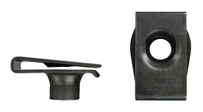 AMK 1967 Mercury Cougar 9 piece Hood Latch Support Brace Hex Peri Sems U-Nuts F-840