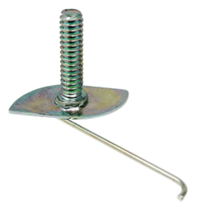AMK 1968 Ford Mustang 8 piece Moulding (Above Trap Door) - Body 63 Retainers, Srtd Flange Nuts F-757